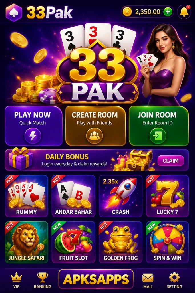 33Pak Game