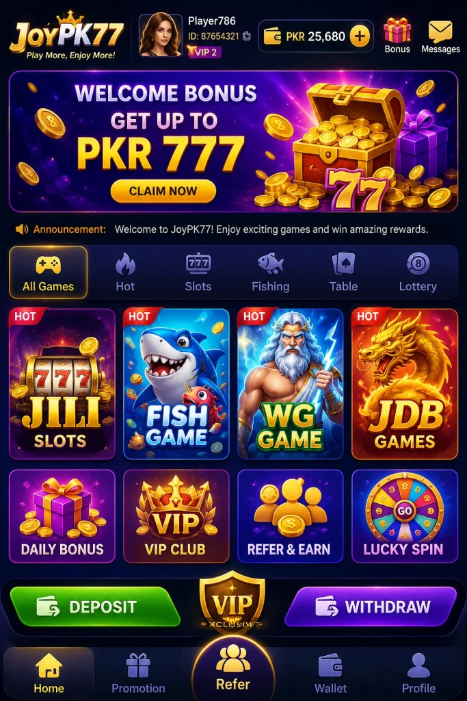JoyPK777 Game