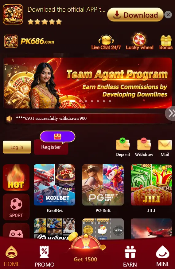 PK686 Game Official Dashboard Image